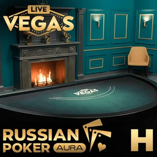 Russian Poker Aura H Live Vegas